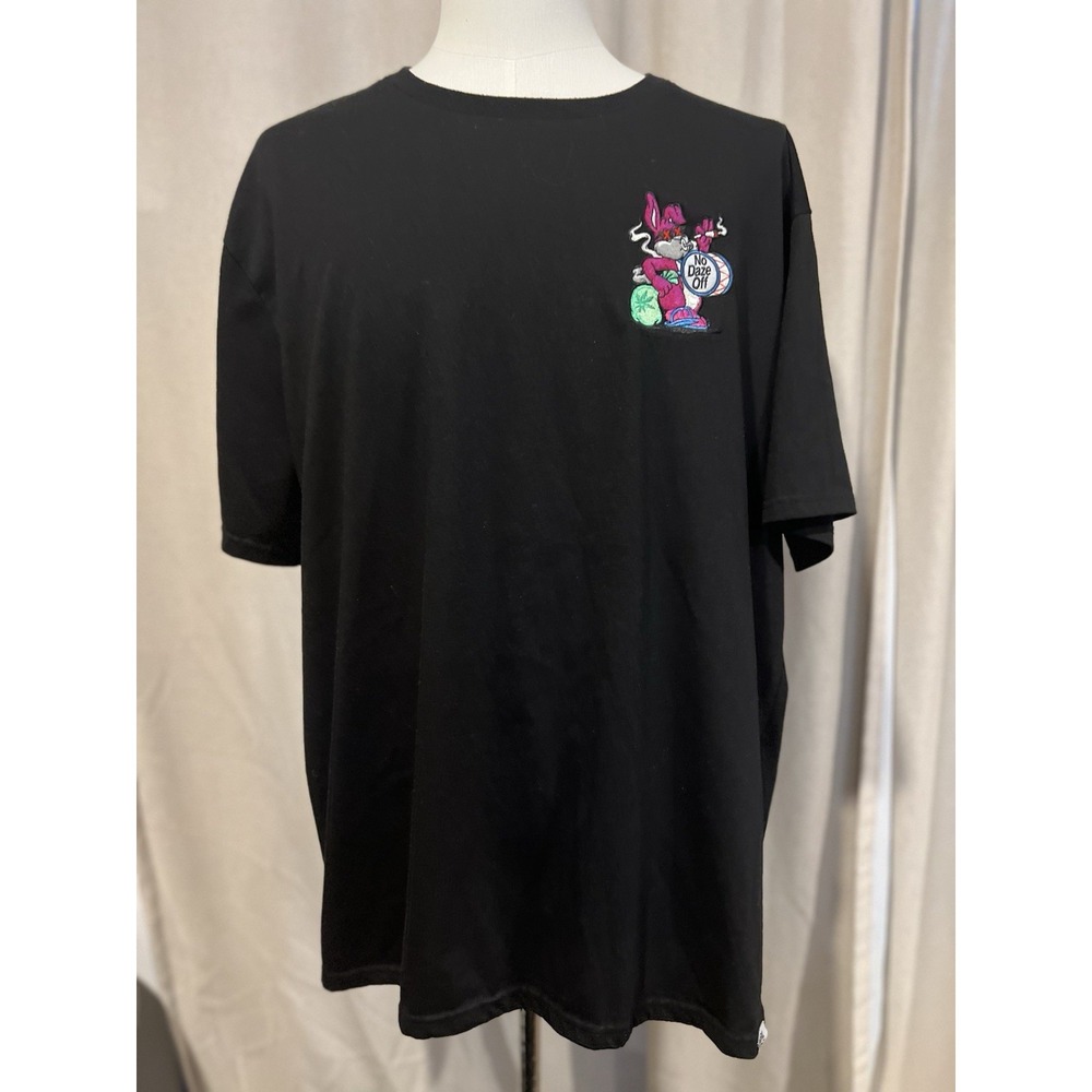 Undrtd‎ T Shirt With Great Graphics And Embroidery Black 2xl. Inside Tag Missing